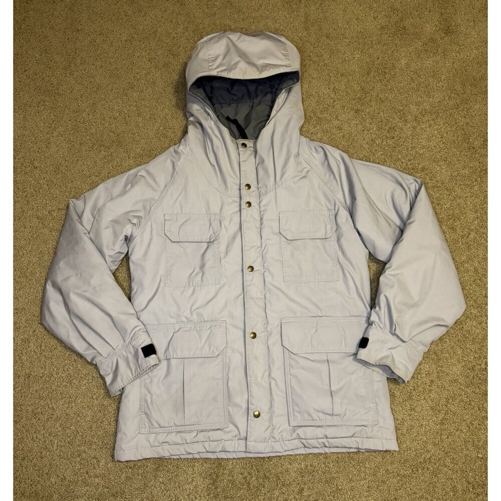 VINTAGE REI Gray Coat Hoodie Puffer Jacket Thinsulate Ski Winter Outdoor USA L